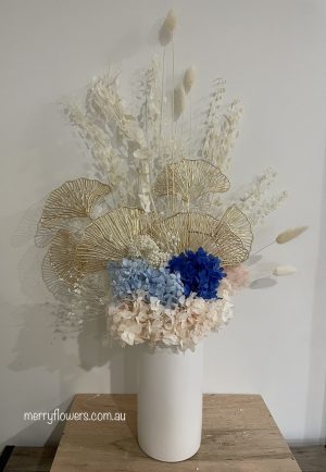 Blue Dried flowers