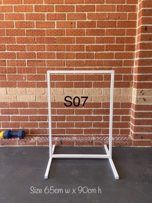 Welcome sign stand