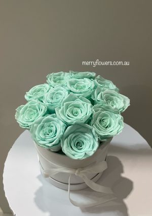 Teal Rose Box